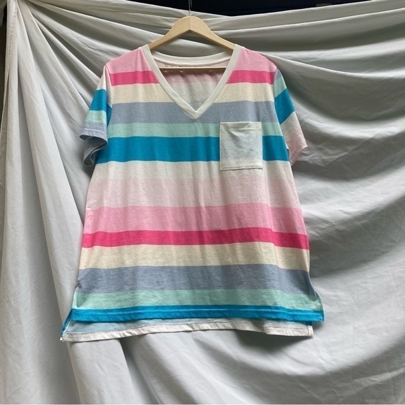 Unbranded two piece striped pajamas, size XL - Picture 2 of 15